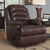 Top Grain Leather Rocker Recliner