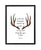 Nordic Modern Wall Painting Simple Decorative UnFramed Painting For Home, Antler