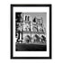 Home Decor Picture Black Wood Picture Notre Dame de Paris