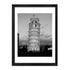 Home Decor Picture Black Wood Pisa Torrer