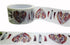 [Feather Heart] Craft Tape Masking Tape Washi Tape, set of 2