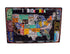 [Map] Wall Decor Tin Metal Drawing Vintage Retro Classic Plaque Prints