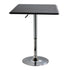 AmeriHome Square Adjustable Height Table