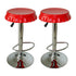 AmeriHome Kitchen Game Room 2 Piece Soda Cap Swivel Seats Bar Stool Set