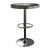 AmeriHome AmeriHome Soda Fountain Style Bar Table - Black