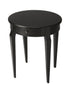 Side Table Black Licorice Finish - 24""H