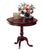 Round Pedestal Table Plantation Cherry Light