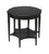 Accent Table Black Licorice Finish - 28