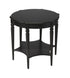 Accent Table Black Licorice Finish - 28""H