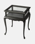 Curio Table Black Licorice Finish