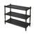 3-Tier Console Table Black Licorice Finish