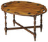 Butler Table Olive Ash Burl Light