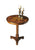 Accent Table Antique Cherry Light