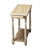 Butler Home Decorative Chairside Table Driftwood Finish