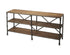 Butler Home Decorative Display Console Table Industrial Chic Finish