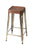 Butler Home Decor Connor Iron and Leather Barstool - Medium Brown