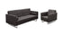 Diamond Sofa Opus Convertible Tufted Sofa with Chair 2PC Set Grey