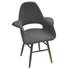 Fine Mod Imports Eero Dining Chair, Gray