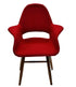 Fine Mod Imports Eero Dining Chair, Red