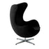 Fine Mod Imports Inner Chair Fabric, Black