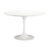 Fine Mod Imports Flower Table 23"", White
