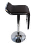 Fine Mod Imports Flat Bar Stool Chair, Brown