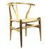 Fine Mod Imports Woodstring Dining Chair, Natural
