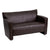 Flash Furniture Hercules Majesty Series Brown Leather Office Living Room Love Seat Reception Sofa