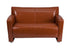 HERCULES Majesty Series Cognac Leather Loveseat