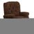 Flash Furniture Traditional Tobacco Fabric Tufted Hi-Leg Recliner