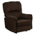 Contemporary Top Hat Chocolate Microfiber Rocker Recliner [AM-9320-4171-GG]