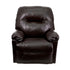 Flash Furniture Contemporary Bentley Brown Leather Chaise Power Recliner