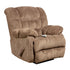Offex Massaging Columbia Mushroom Microfiber Recliner with Heat Control [OF-AM-H9460-5860-GG]