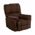 Contemporary Top Hat Microfiber Power Recliner