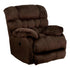 Flash Furniture Contemporary Sharpei Chocolate Microfiber Power Recliner with Push Button [AM-P9460-5980-GG]