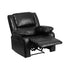 Flash Furniture Harmony Series Black Leather Recliner