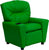 Contemporary Green Vinyl Kids Recliner with Cup Holder [BT-7950-KID-GRN-GG]