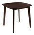Flash Furniture 31.5"" Square Wood Dining Table with Clean Lines and Braced Legs - Espresso Finish