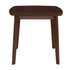Flash Furniture 31.5"" Square Wood Dining Table with Clean Lines and Braced Legs - Walnut Finish
