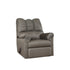 Flash Furniture Signature Design by Ashley Darcy Rocker Recliner in Cobblestone Fabric [FSD-1109REC-COB-GG]