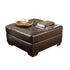 Flash Furniture Signature Design By Ashley Alliston Oversized Ottoman in Chocolate Durablend