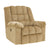 Flash Furniture Signature Design by Ashley Ludden Power Rocker Recliner in Sand Twill