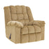 Flash Furniture Signature Design by Ashley Ludden Rocker Recliner in Sand Twill