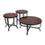 Flash Furniture Signature Design by Ashley Ferlin 3 Piece Occasional Table Set [FSD-TS3-65DB-GG]