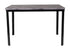 Flash Furniture Avalon Dining Table in Distressed Slate Finish - 30"" x 45.75""