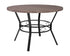 Tremont 45"" Round Dining Table in Distressed Gray Wood Finish