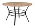 Tremont 47"" Round Dining Table in Quartz Marble-Like Finish
