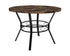Tremont 42"" Round Dining Table in Swirled Marble-Like Finish