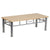 Natural Laminate Coffee Table with Silver Steel Frame [JB-6-COF-NAT-GG]
