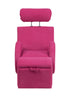 Flash Furniture HERCULES Series Pink Fabric Rocking Chair with Storage Ottoman [LD-2025-PK-GG]